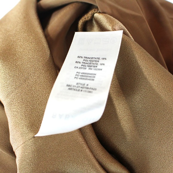 Babaton Saville Tan Sleeveless Belted Office Jumpsuit XS Straight One Piece - Picture 8 of 8